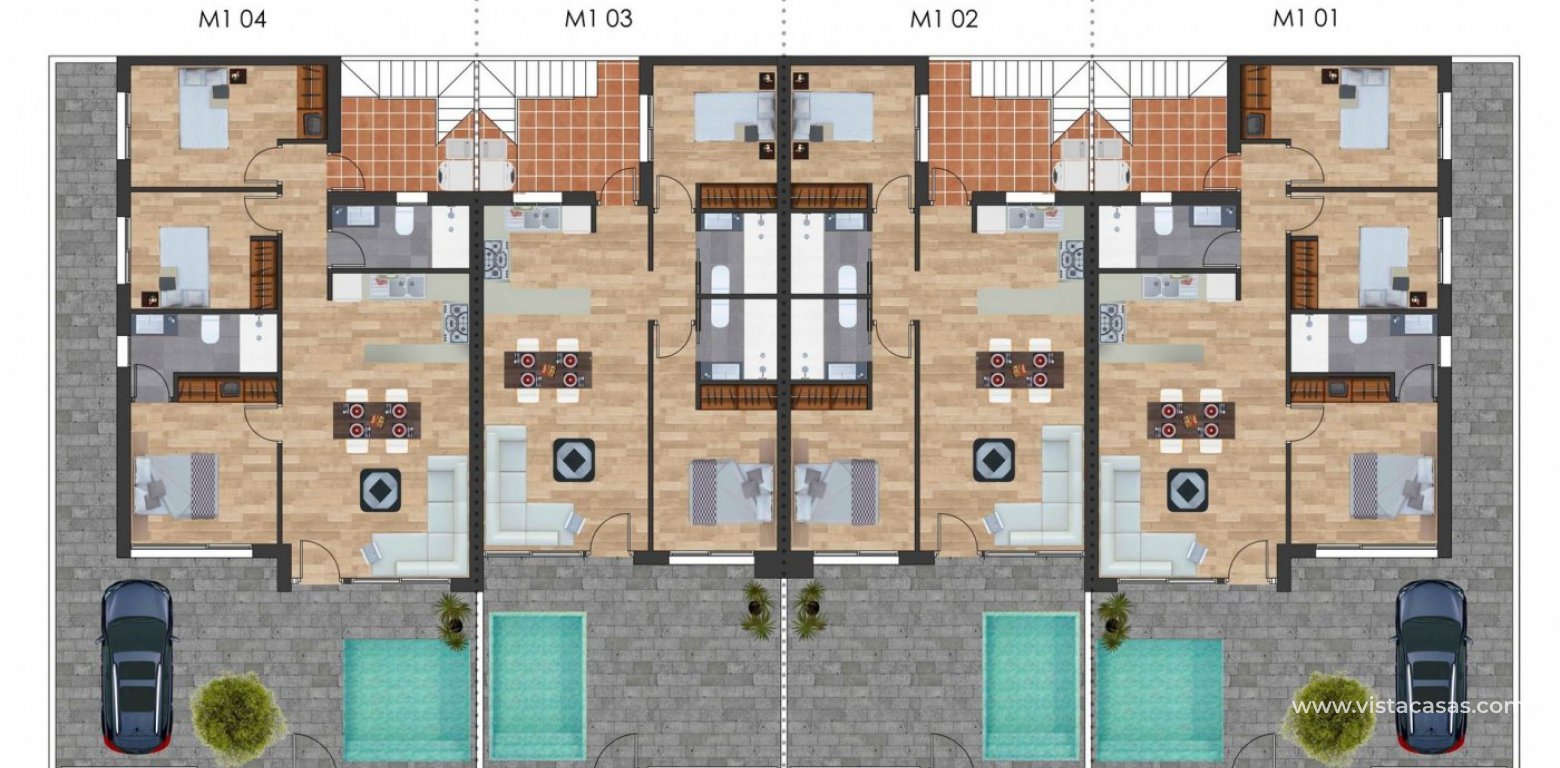 Nouvelle Construction - Maison Mitoyenne - Torre Pacheco