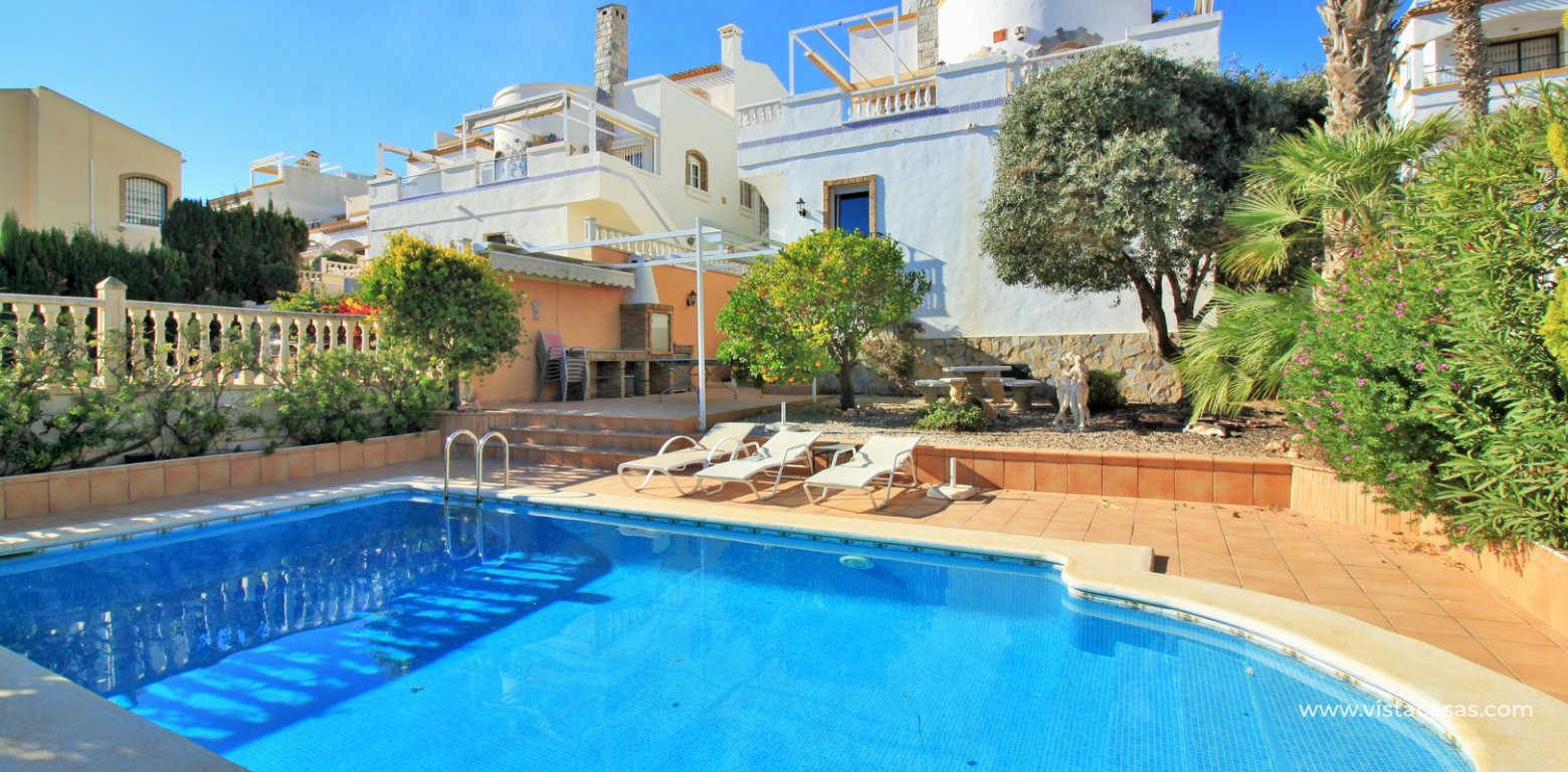 Ibiza style villa for sale R15 Los Dolses pool
