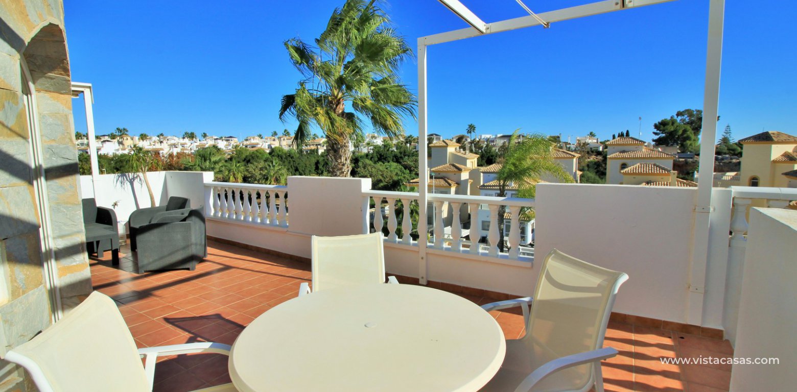 Ibiza style villa for sale R15 Los Dolses terrace 2