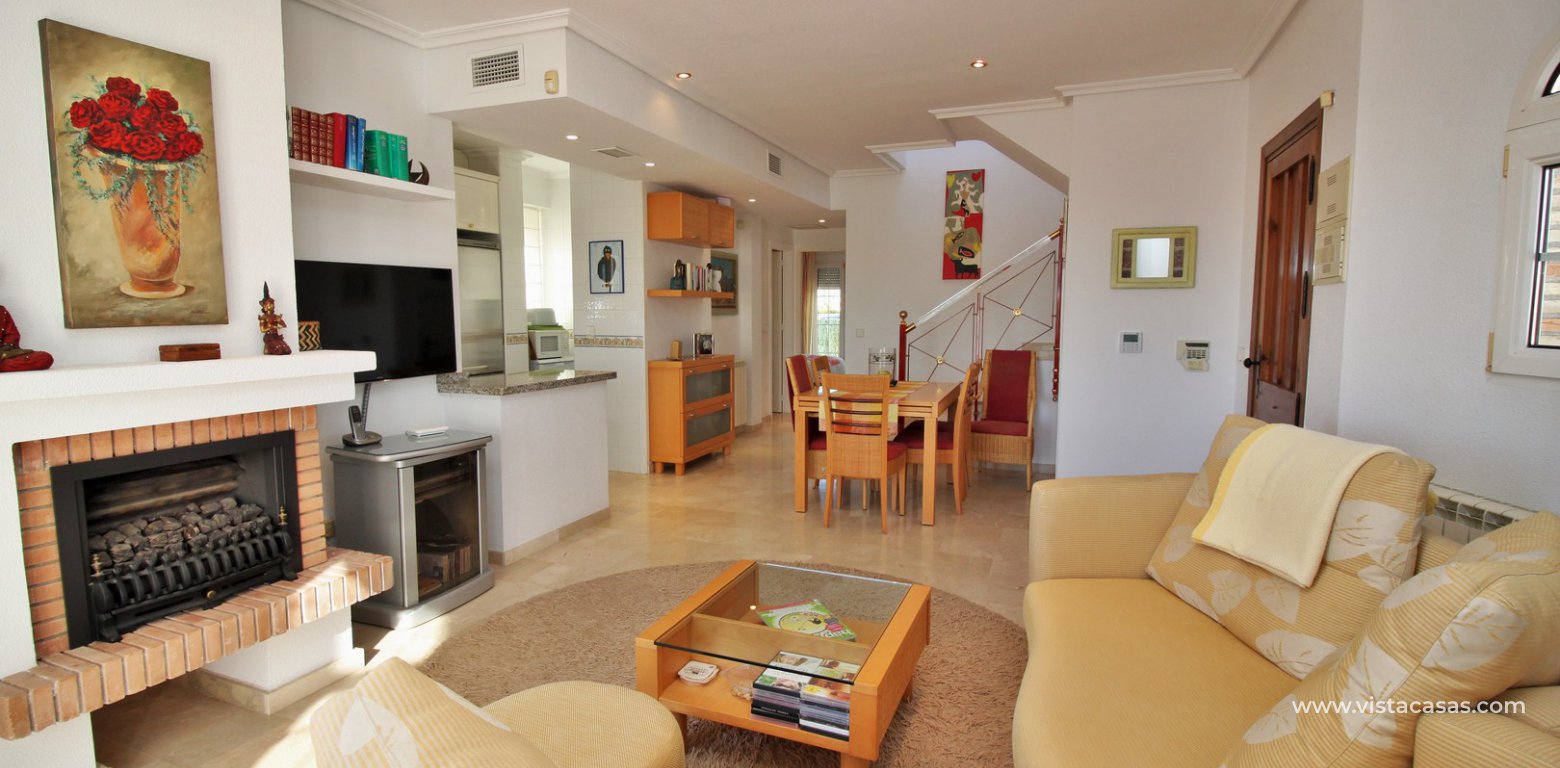 Ibiza style villa for sale R15 Los Dolses lounge