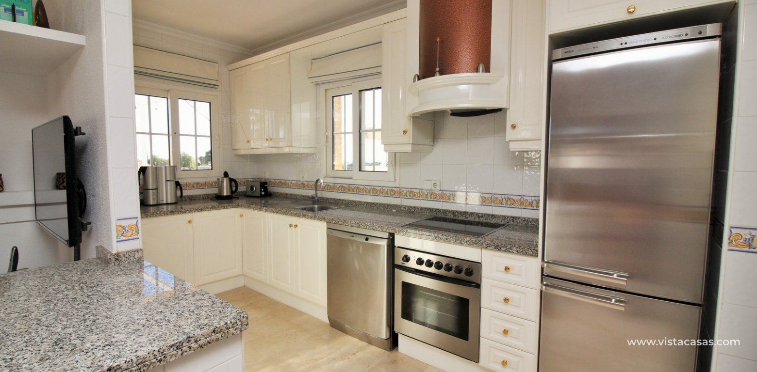Ibiza style villa for sale R15 Los Dolses kitchen