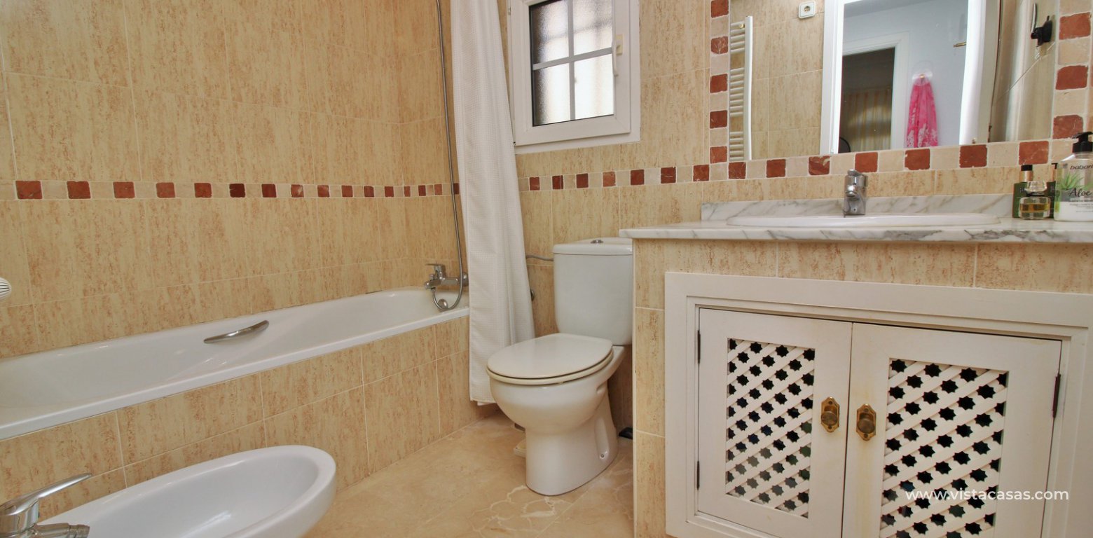 Ibiza style villa for sale R15 Los Dolses bathroom