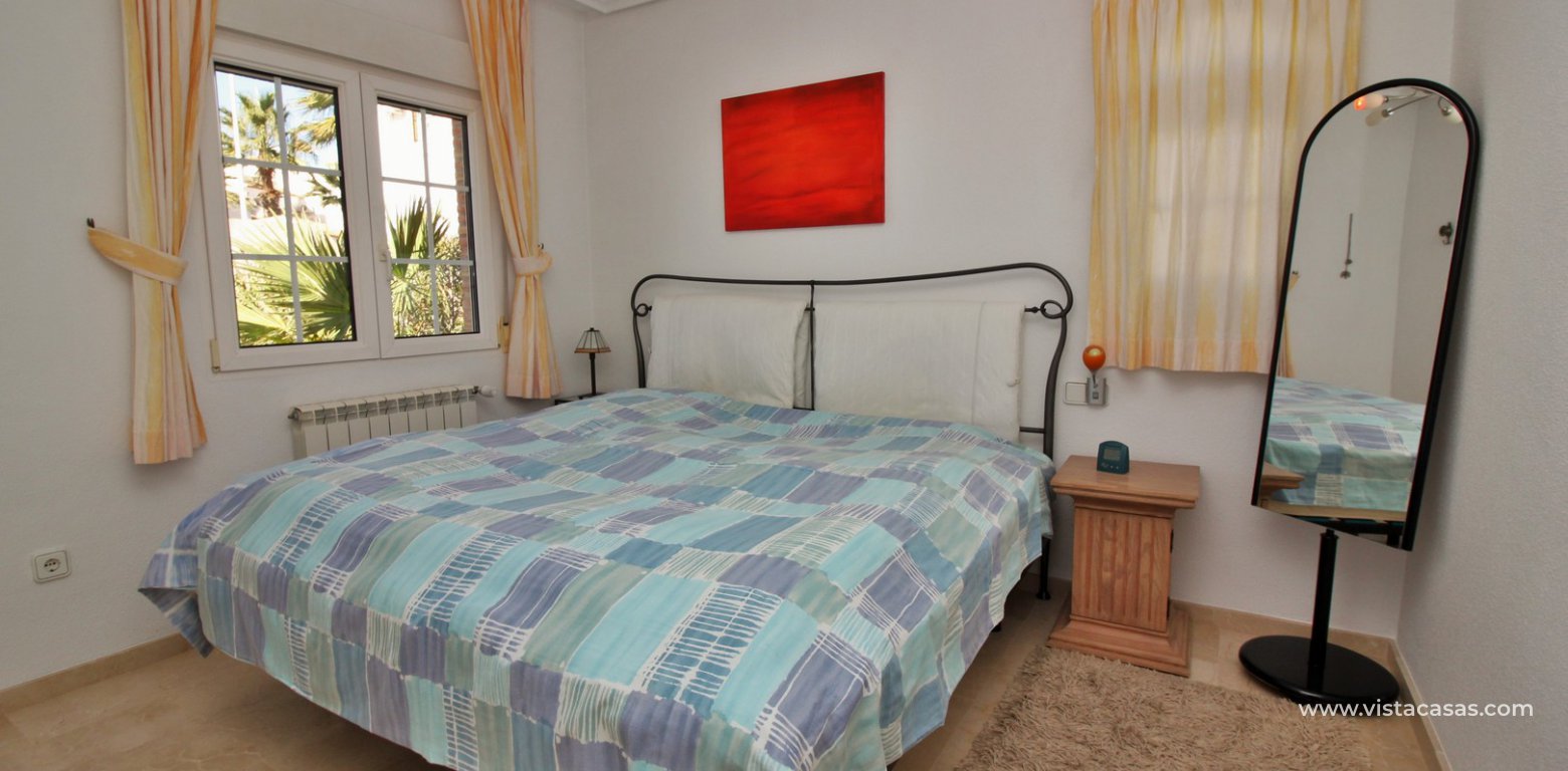 Ibiza style villa for sale R15 Los Dolses downstairs double bedroom