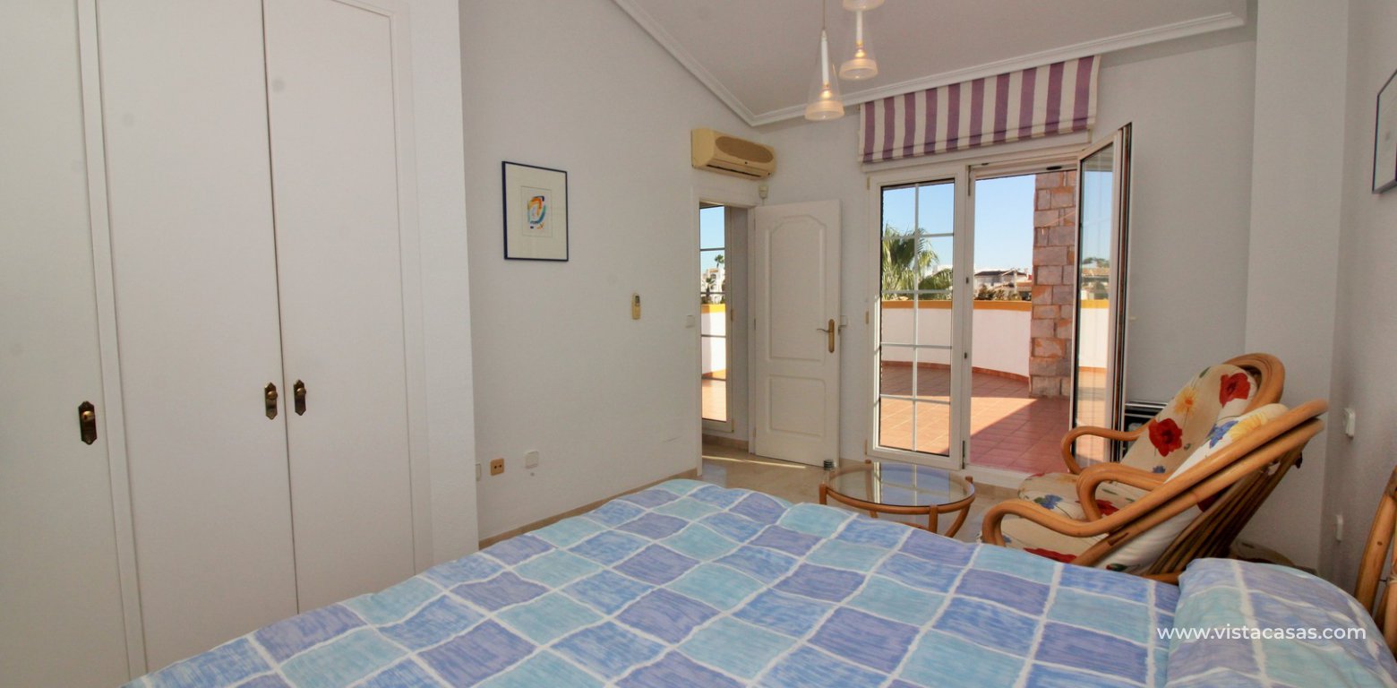 Ibiza style villa for sale R15 Los Dolses master bedroom fitted wardrobes