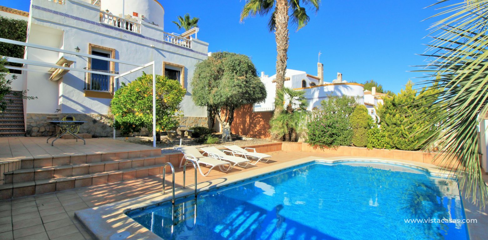 Ibiza style villa for sale R15 Los Dolses exterior