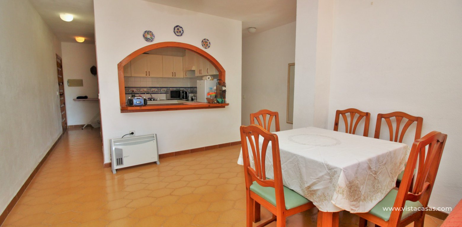 South facing apartment for sale Villamartin Plaza dining area