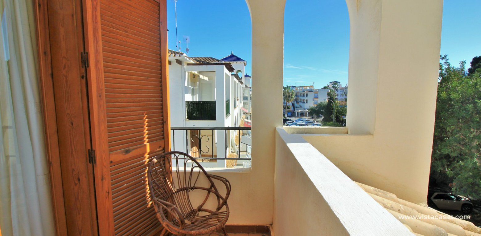 South facing apartment for sale Villamartin Plaza master balcony