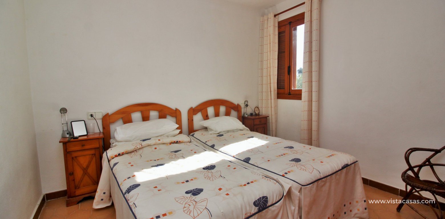 South facing apartment for sale Villamartin Plaza twin bedroom