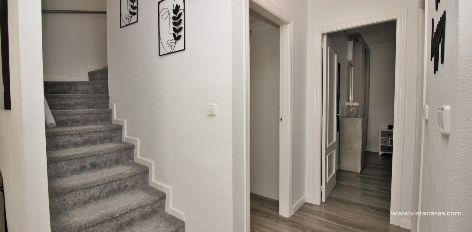 Renovated townhouse for sale Laderas del Sol La Florida staircase