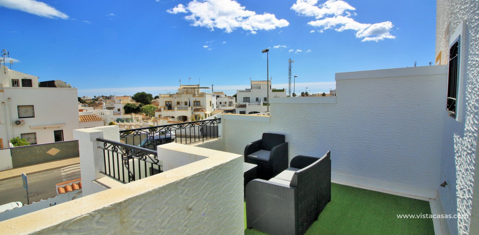 Quad house private pool for sale Lago Sol Los Altos master bedroom balcony