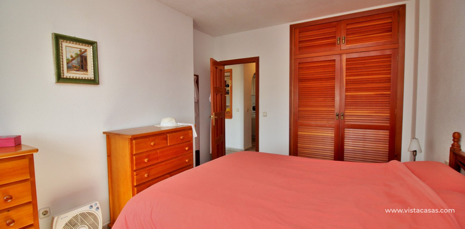 Apartment for sale overlooking the Villamartin golf course master bedroom fitted wardrobes