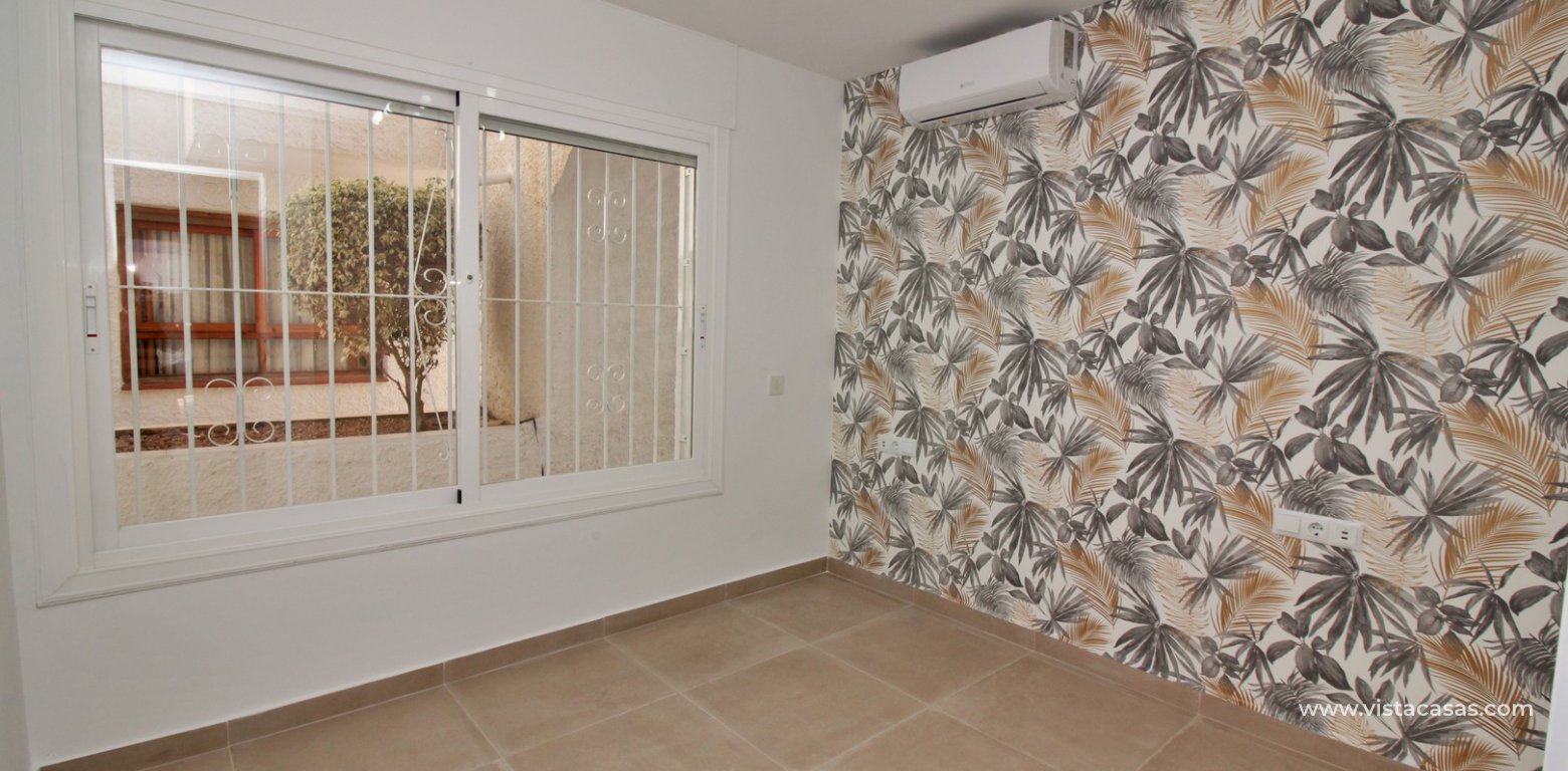 Modern South facing ground floor apartment for sale in Los Dolses double bedroom