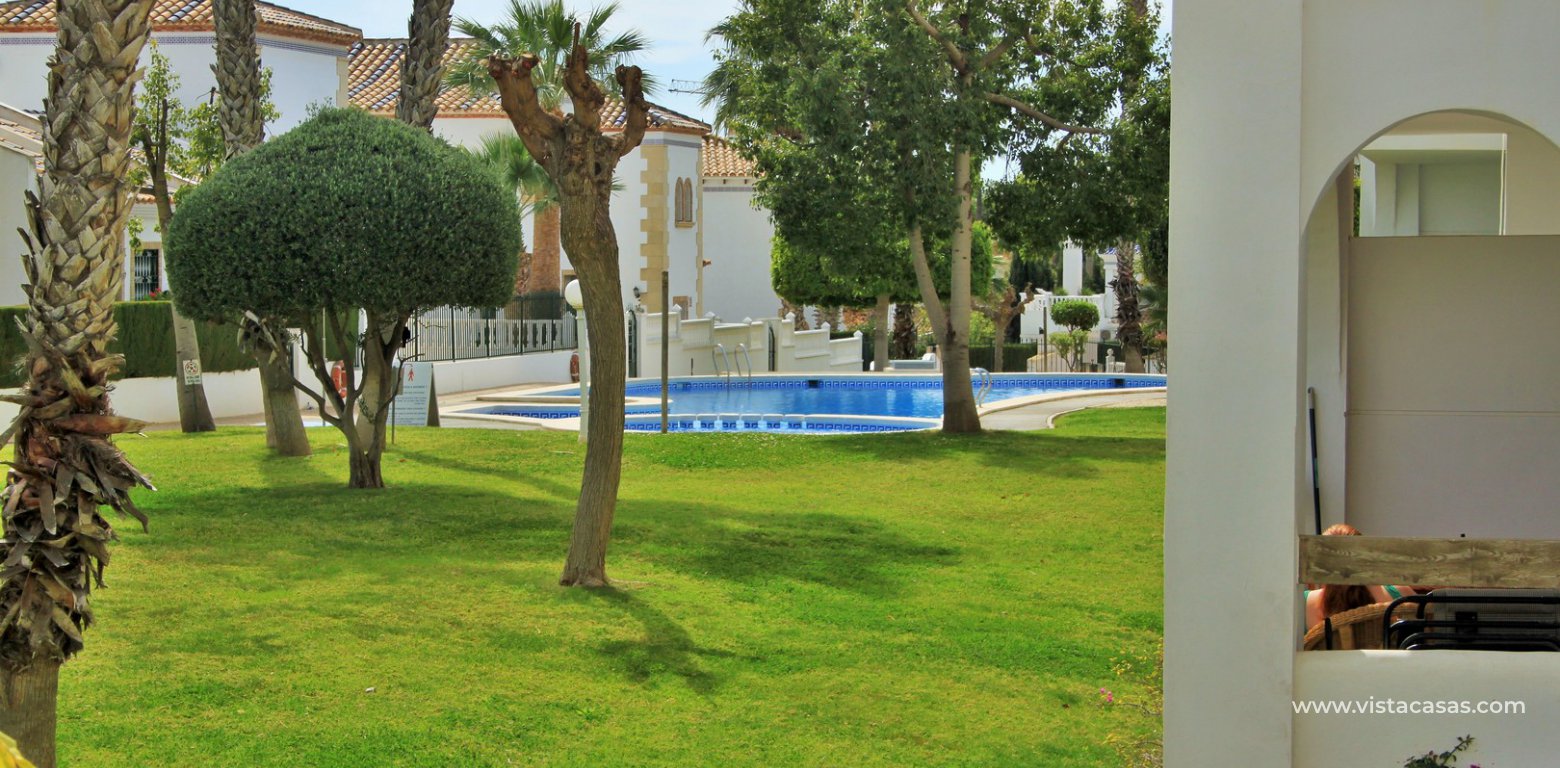 Apartment with pool view for sale Las Violetas Villamartin balcony pool view
