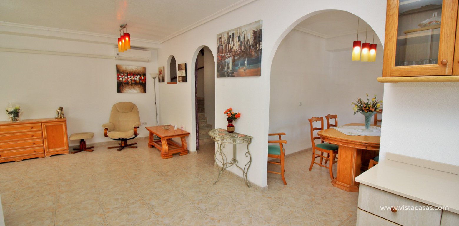 South facing townhouse for sale Playa Flamenca kitchen diner