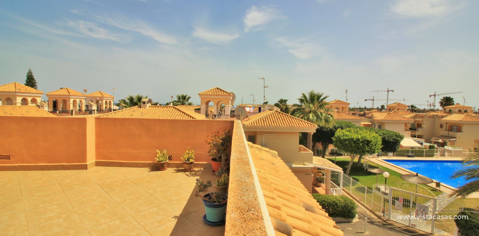 South facing townhouse for sale Playa Flamenca roof solarium
