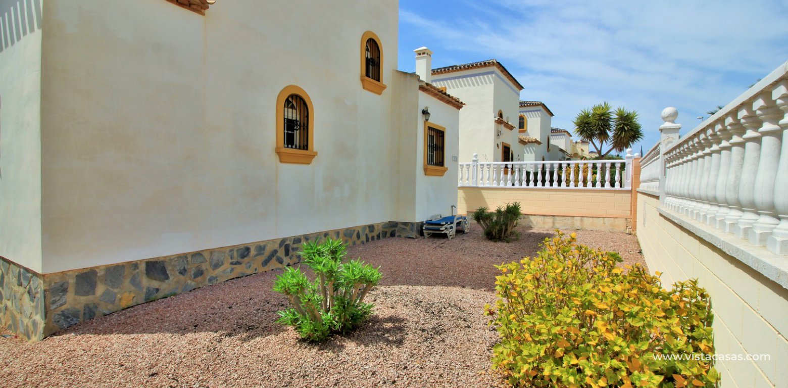 Detached villa with garage for sale R22 Los Dolses private garden 2