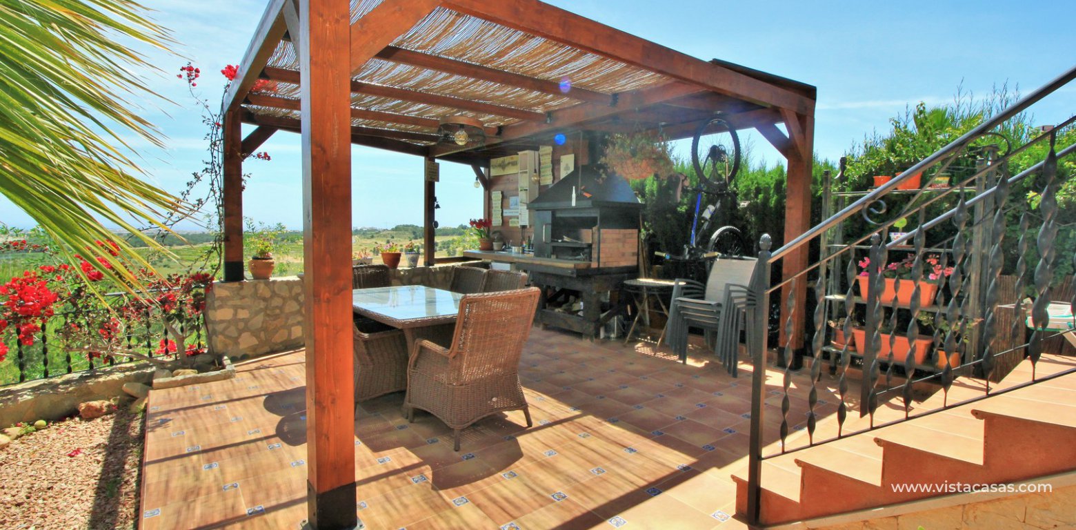 Property for sale in San Miguel de Salinas summer kitchen