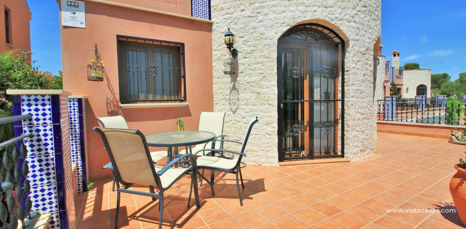 Property for sale in San Miguel de Salinas front terrace 