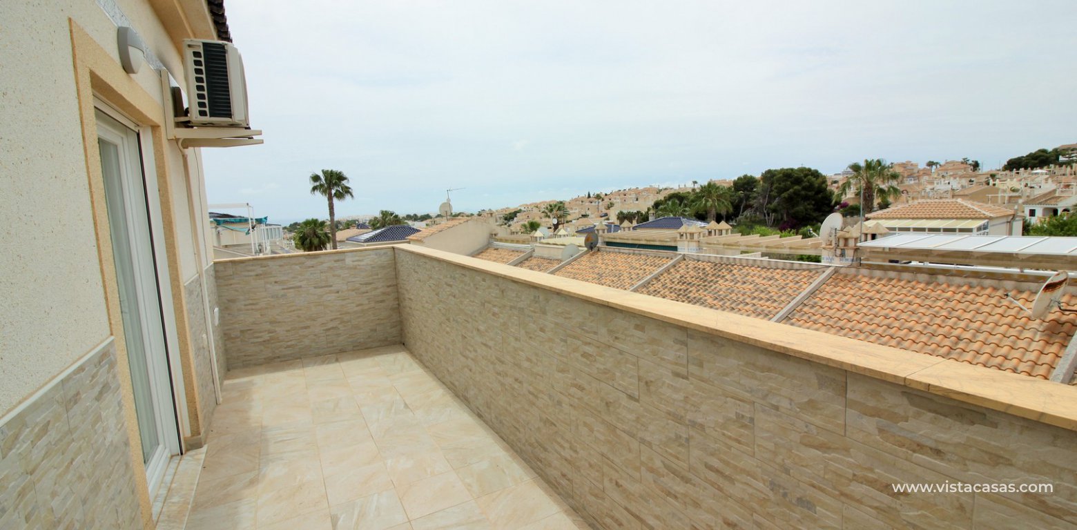 Property for sale in Blue Lagoon upstairs balcony from living area