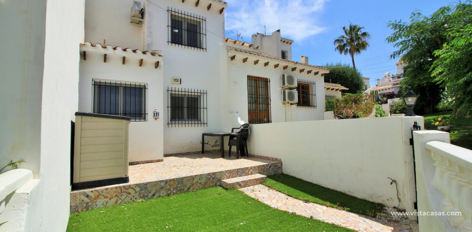 Property for sale in Villamartin rear garden