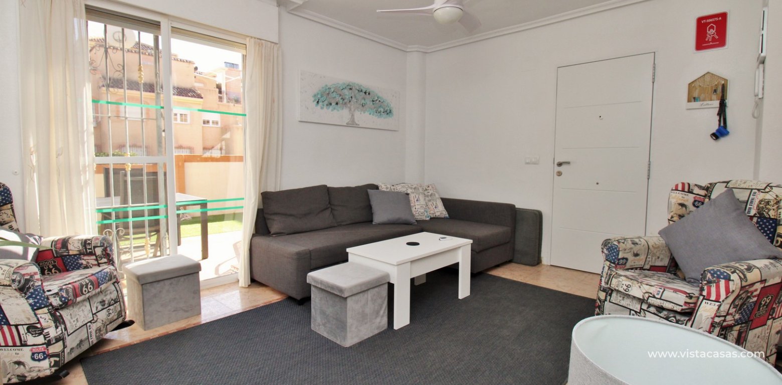 Ground floor apartment for sale Amapolas I La Zenia living area
