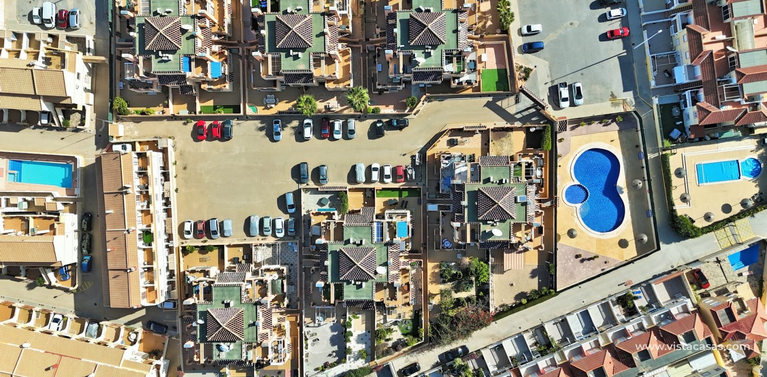 Ground floor apartment for sale Amapolas I La Zenia aerial view