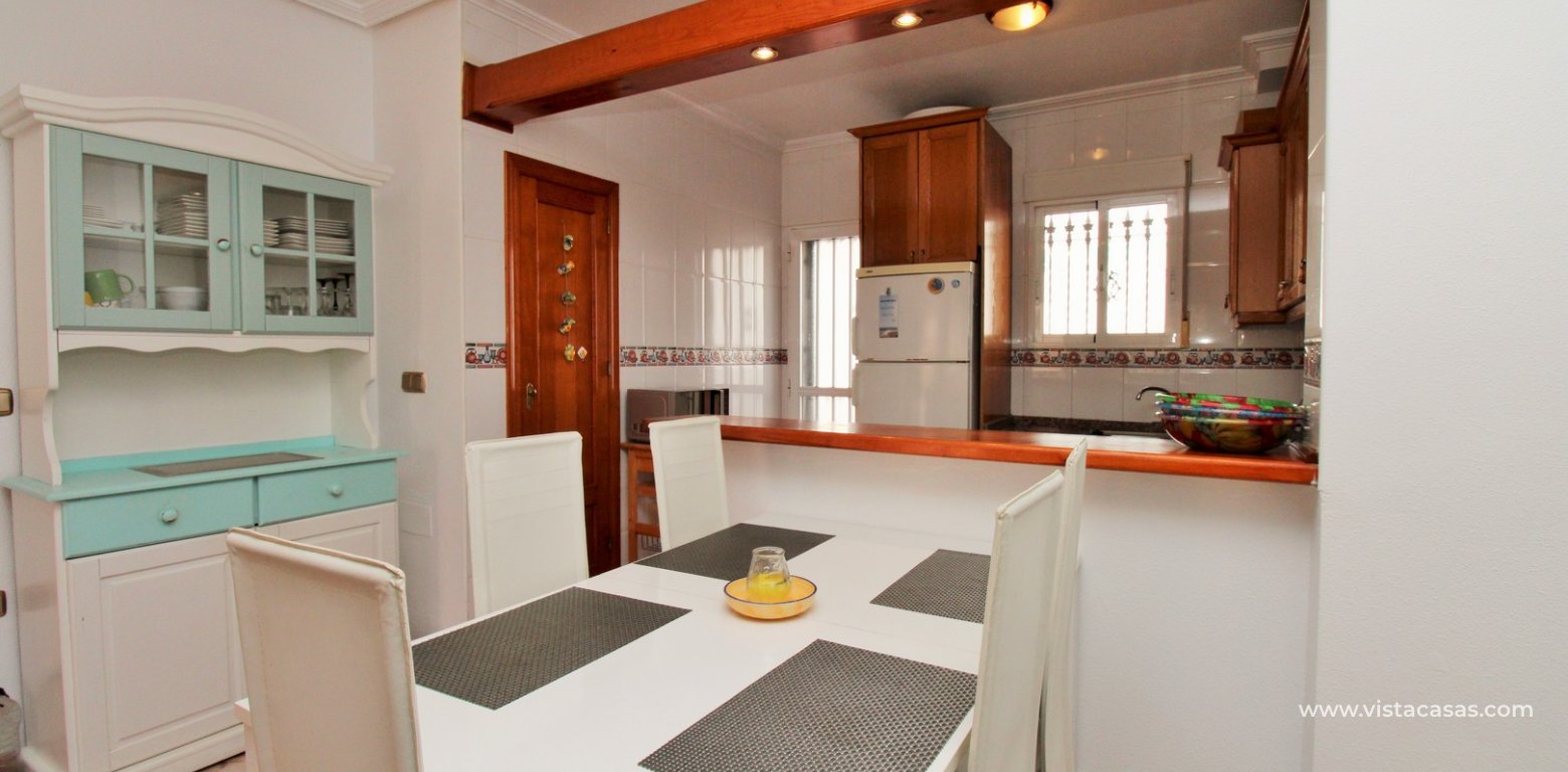 Ground floor apartment for sale San Jose IV La Zenia dining area