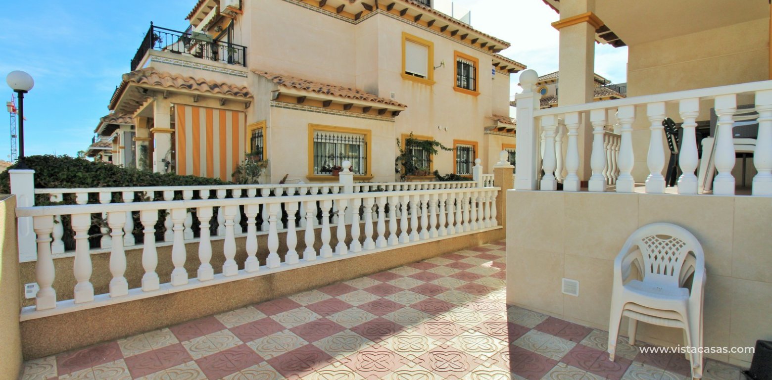 Ground floor apartment for sale San Jose IV La Zenia front terrace