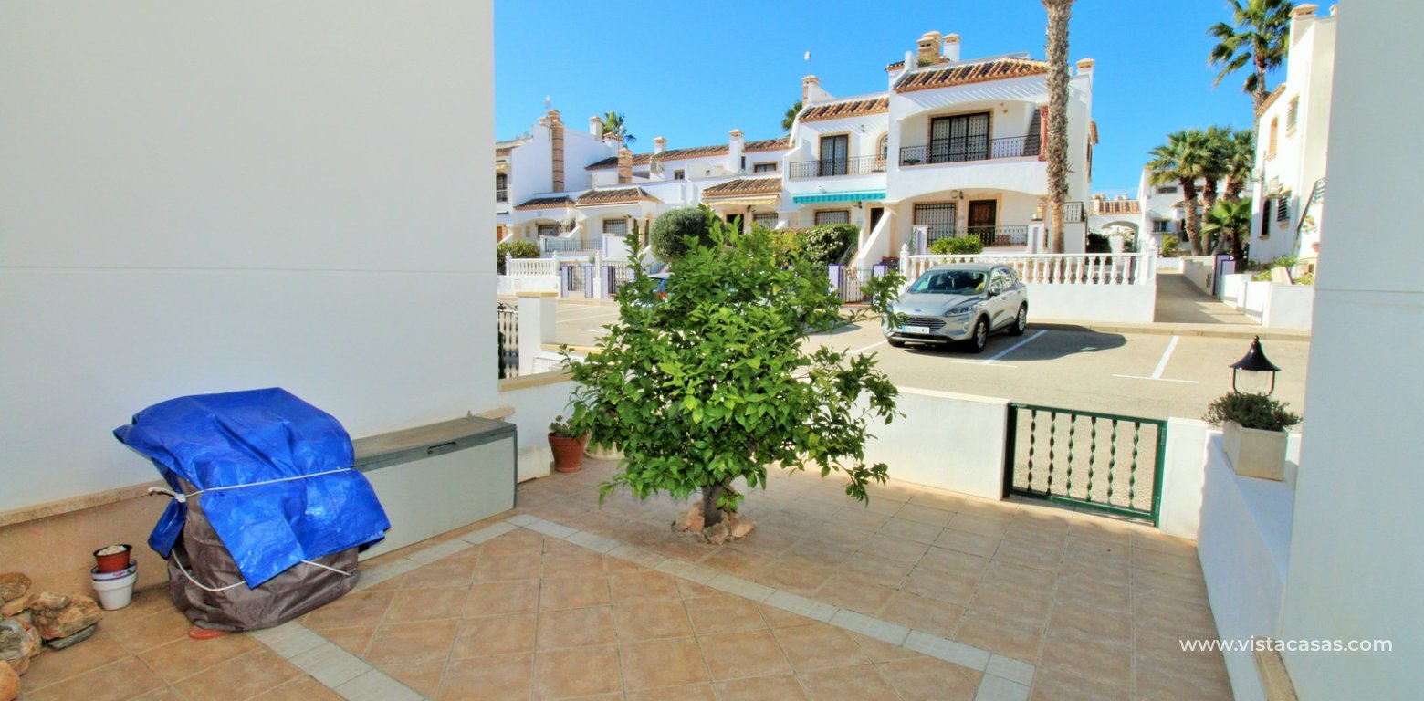 Sofia townhouse for sale R3 Las Violetas Villamartin rear garden