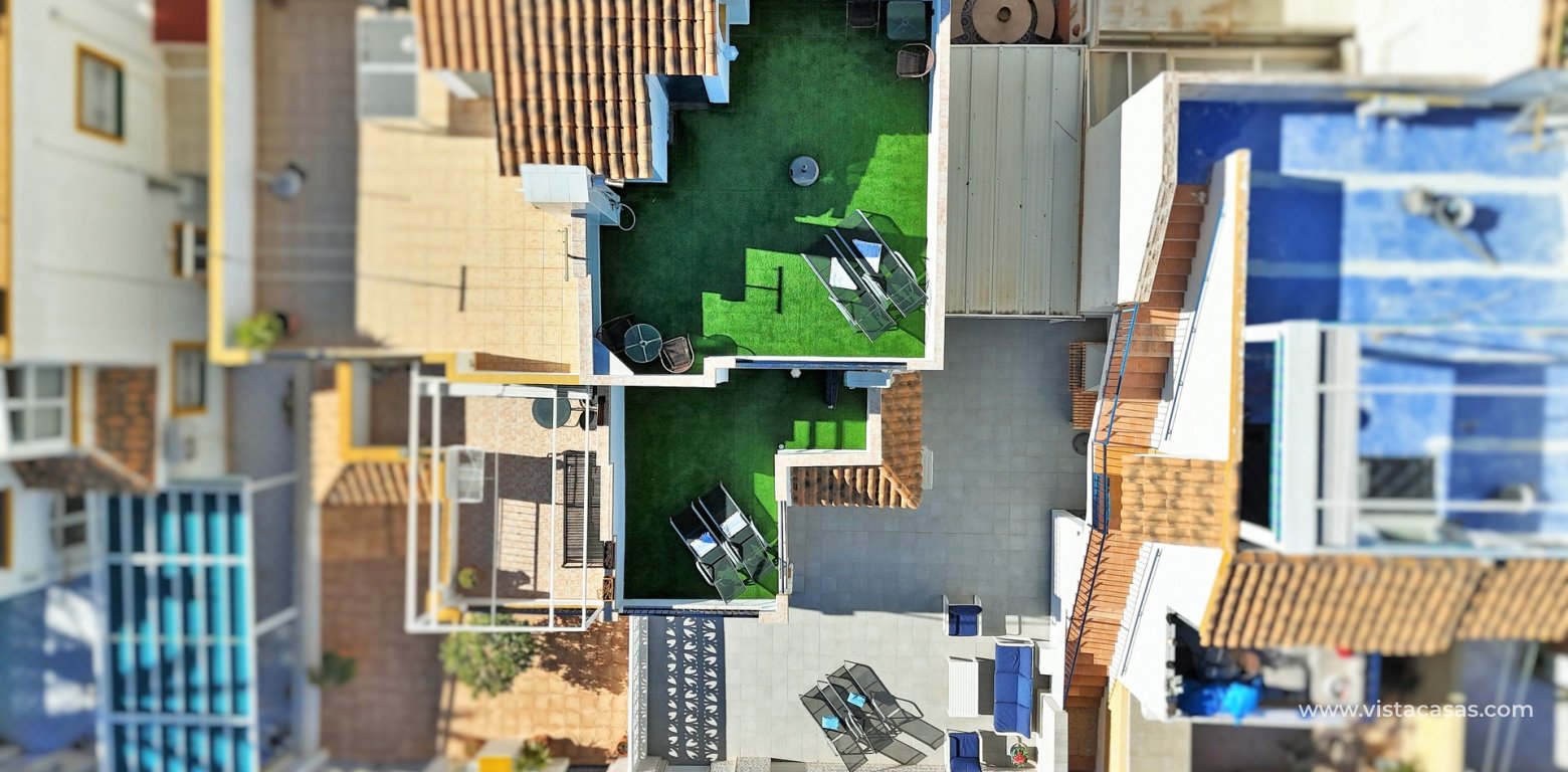 3 bed townhouse house for sale Al-Andalus I La Florida aerial solarium