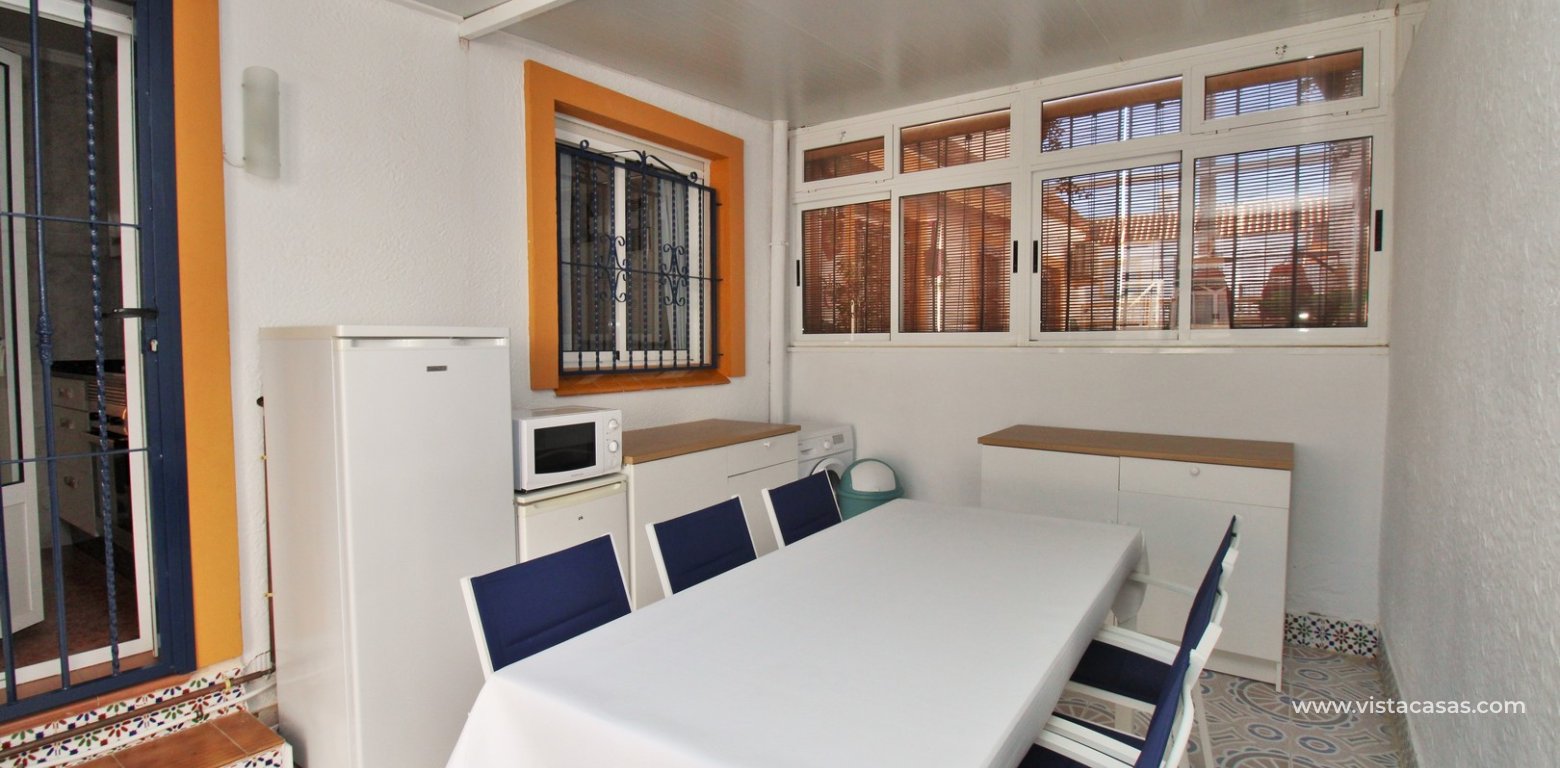 3 bed townhouse house for sale Al-Andalus I La Florida conservatory