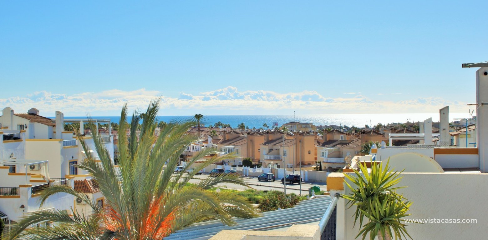 3 bed townhouse house for sale Al-Andalus I La Florida solarium sea views