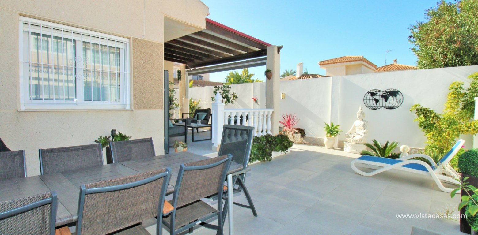 3 bed villa playa flamenca near beach boulevard garden 2