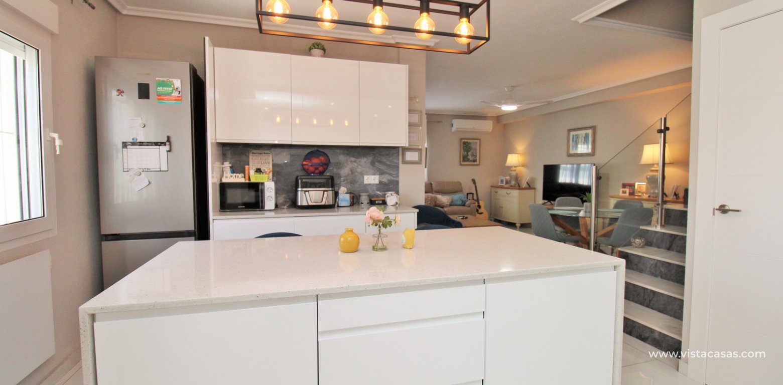 3 bed villa playa flamenca near beach boulevard kitchen 2