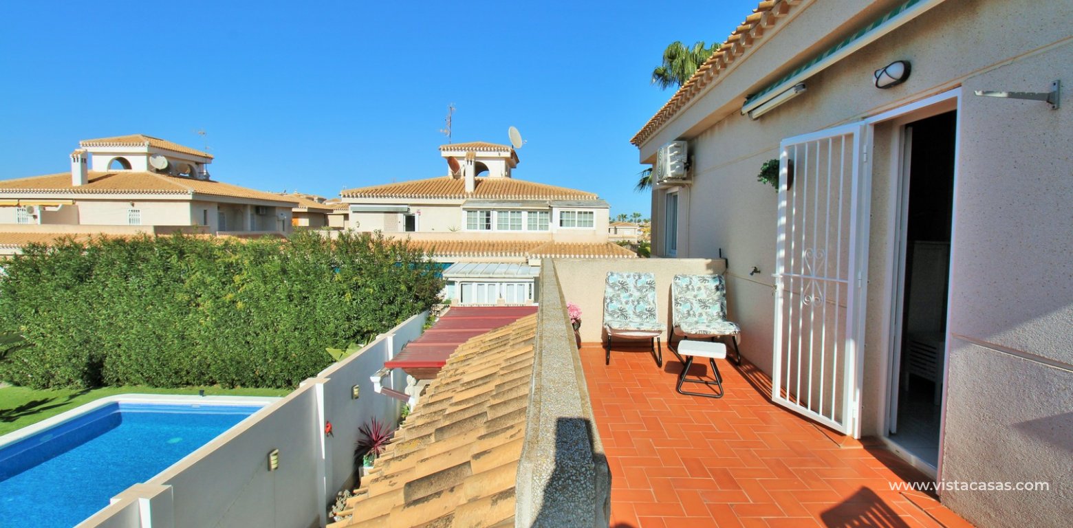 3 bed villa playa flamenca near beach boulevard balcony
