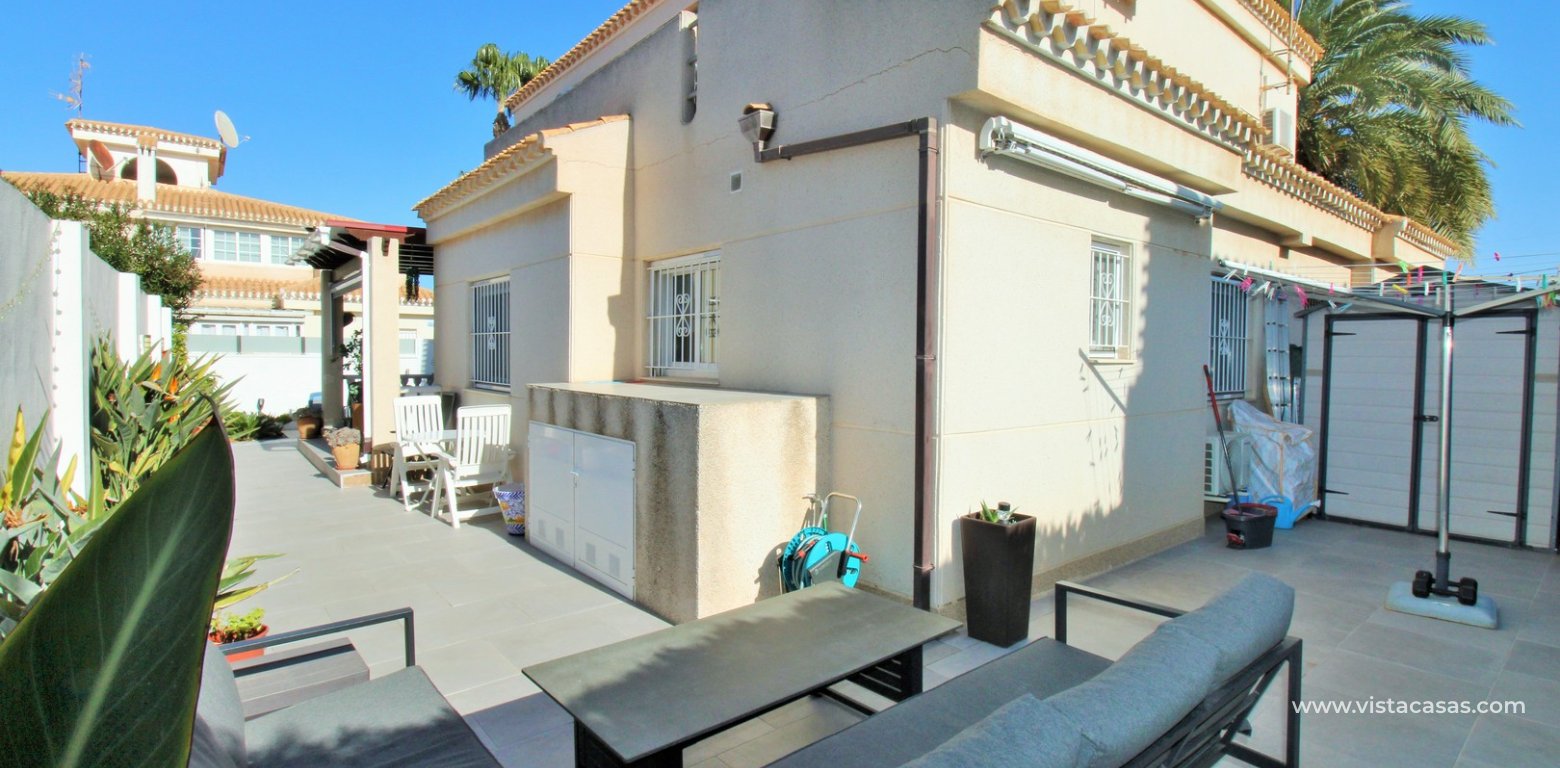 3 bed villa playa flamenca near beach boulevard L shape garden