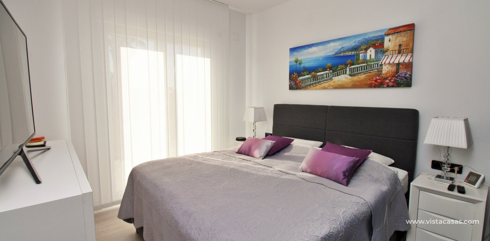 Modern detached villa for sale La Finca Golf Algorfa master bedroom