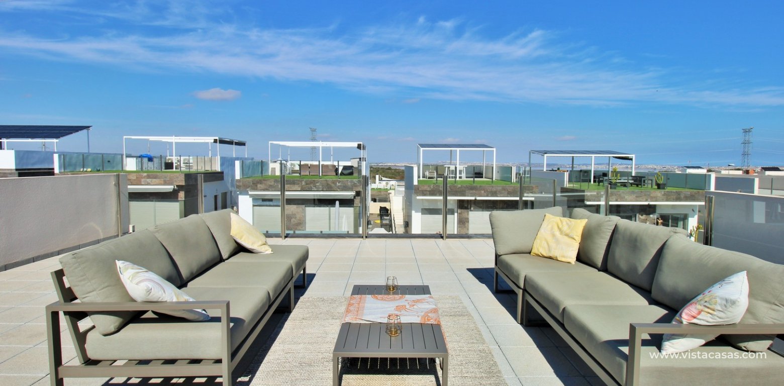 Innova detached villa private pool for sale Villamartin roof terrace