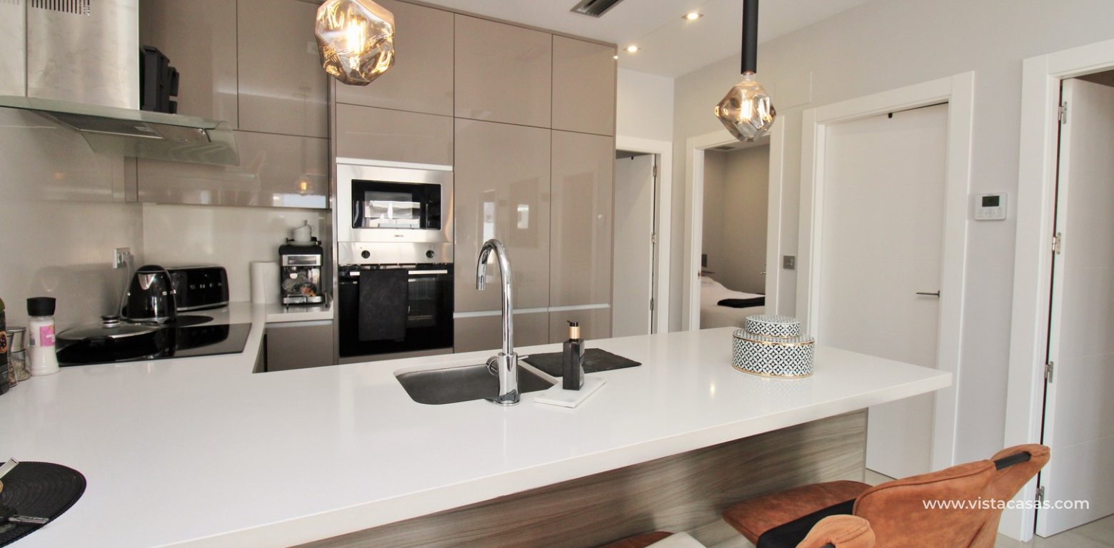 Innova detached villa private pool for sale Villamartin kitchen