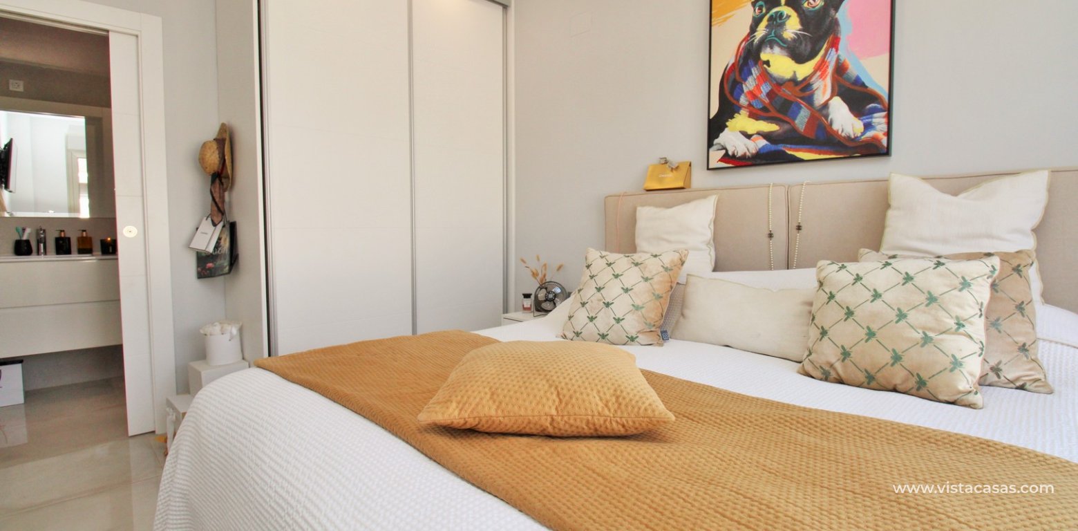 Innova detached villa private pool for sale Villamartin master bedroom fitted wardrobes