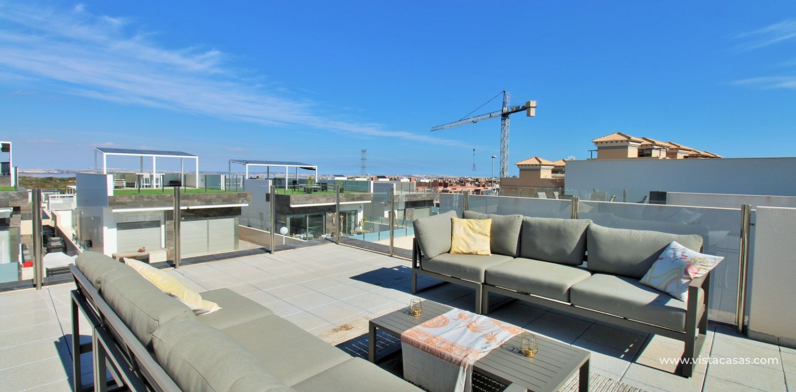 Innova detached villa private pool for sale Villamartin roof solarium 2