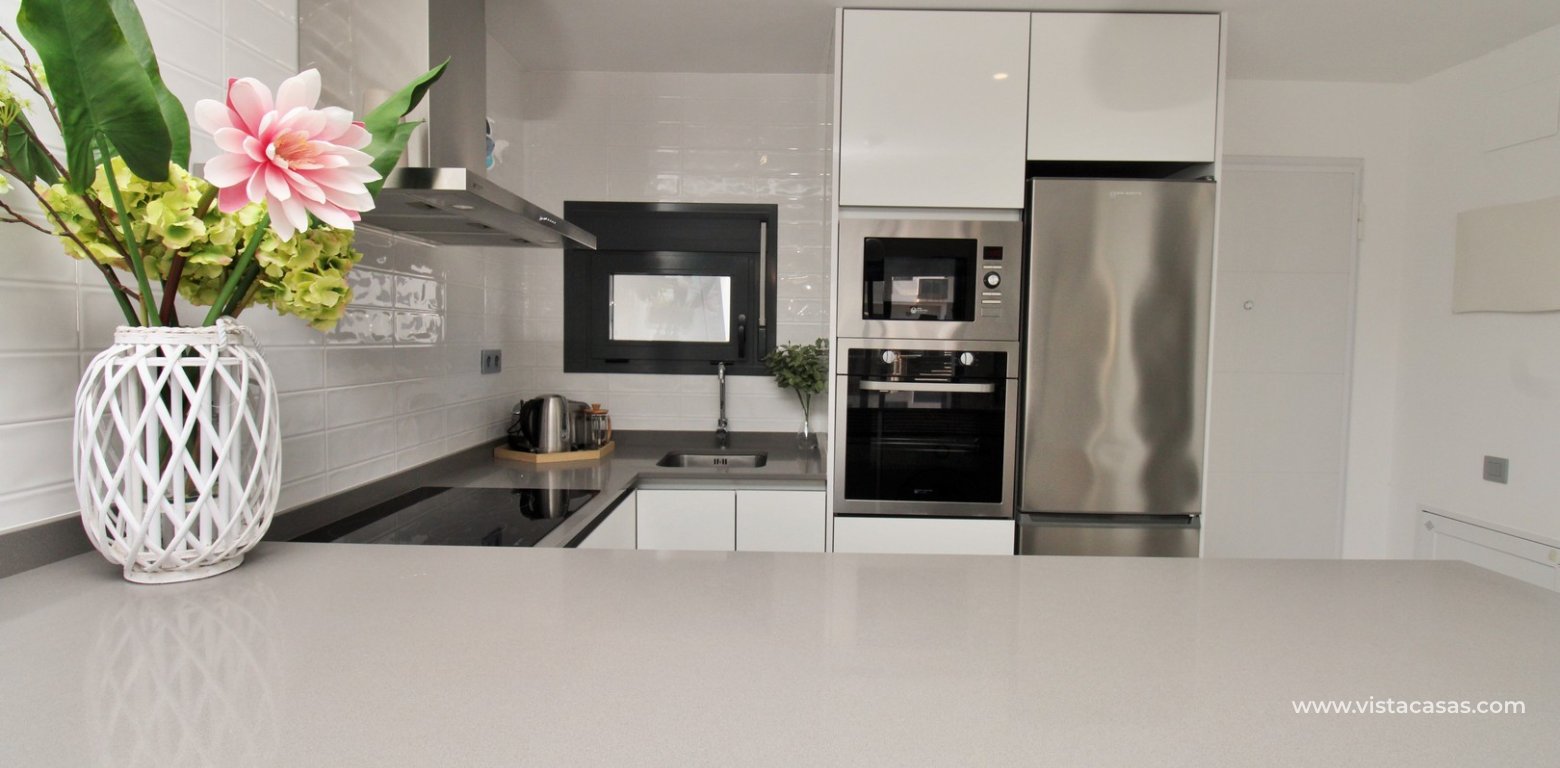 Ground floor apartment for sale in Lamar Resort II Pilar de la Horadada open plan kitchen