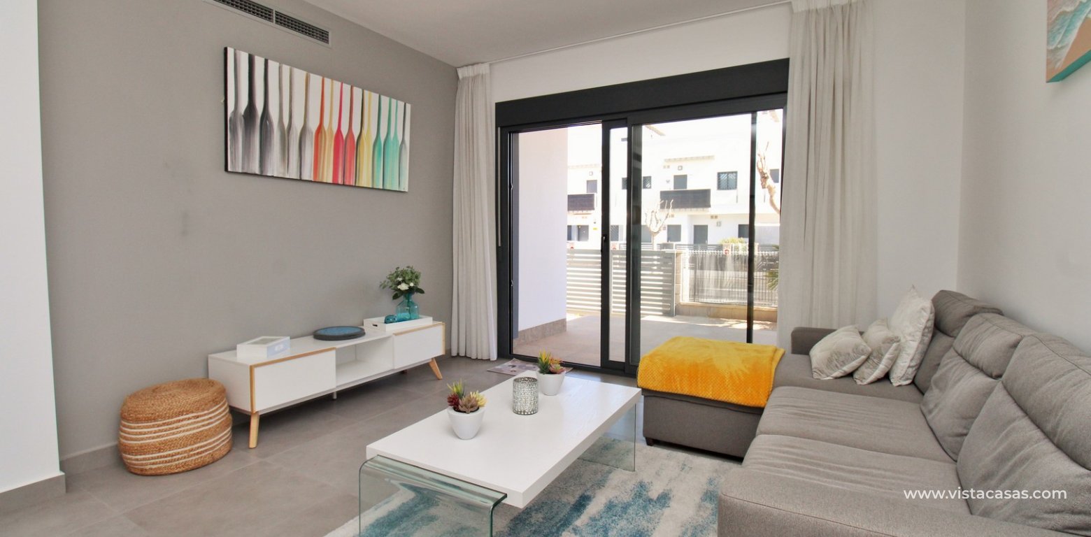 Ground floor apartment for sale in Lamar Resort II Pilar de la Horadada living area