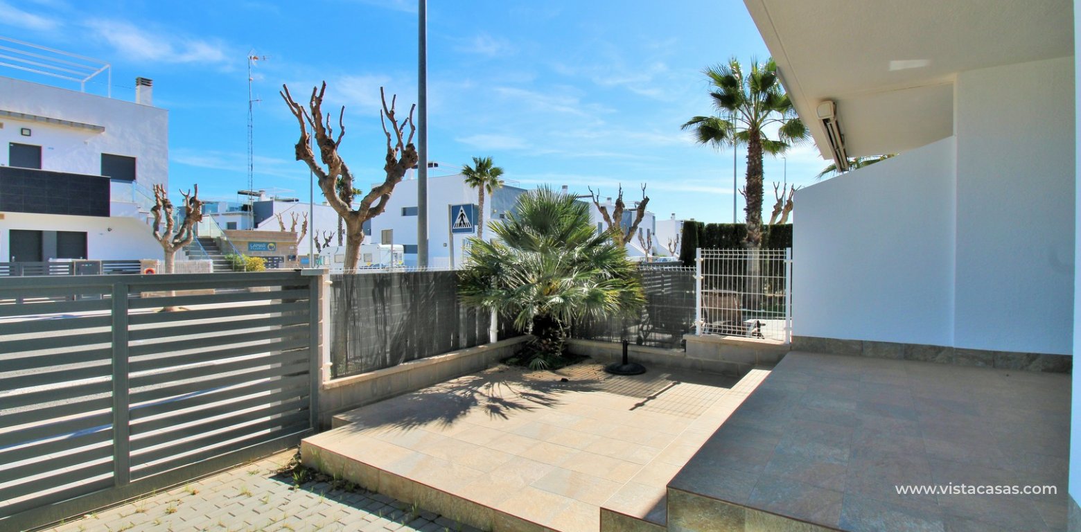 Ground floor apartment for sale in Lamar Resort II Pilar de la Horadada garden