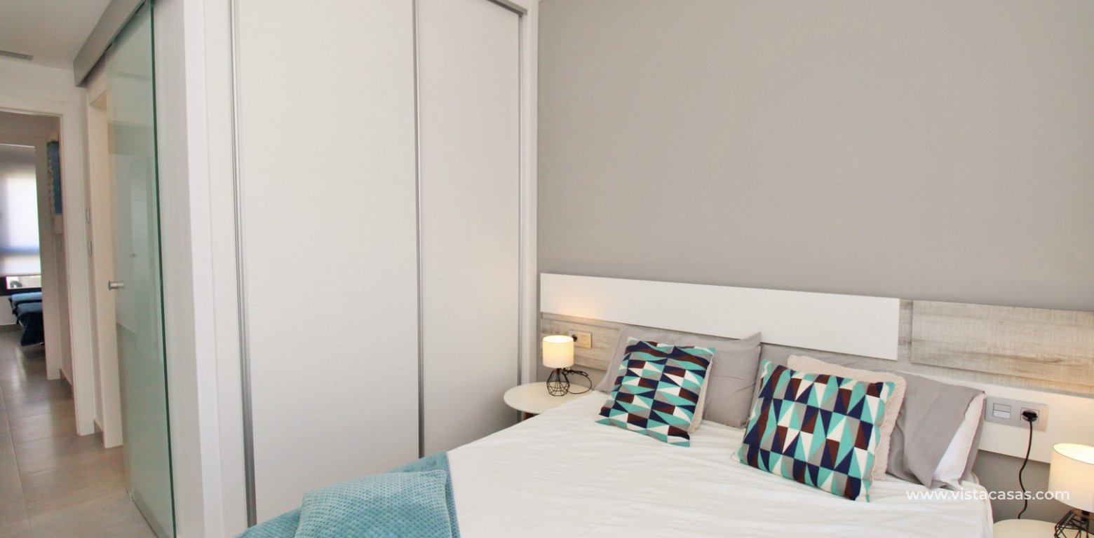 Ground floor apartment for sale in Lamar Resort II Pilar de la Horadada master bedroom fitted wardrobes