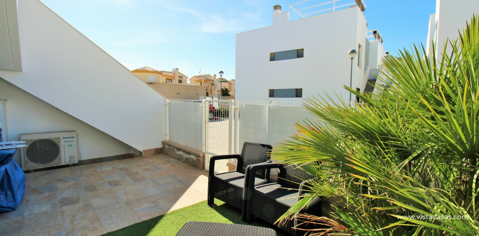 Ground floor apartment for sale in Lamar Resort II Pilar de la Horadada front terrace