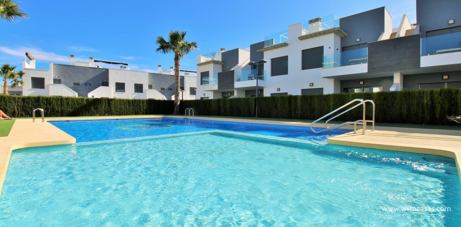 Ground floor apartment for sale in Lamar Resort II Pilar de la Horadada communal pool