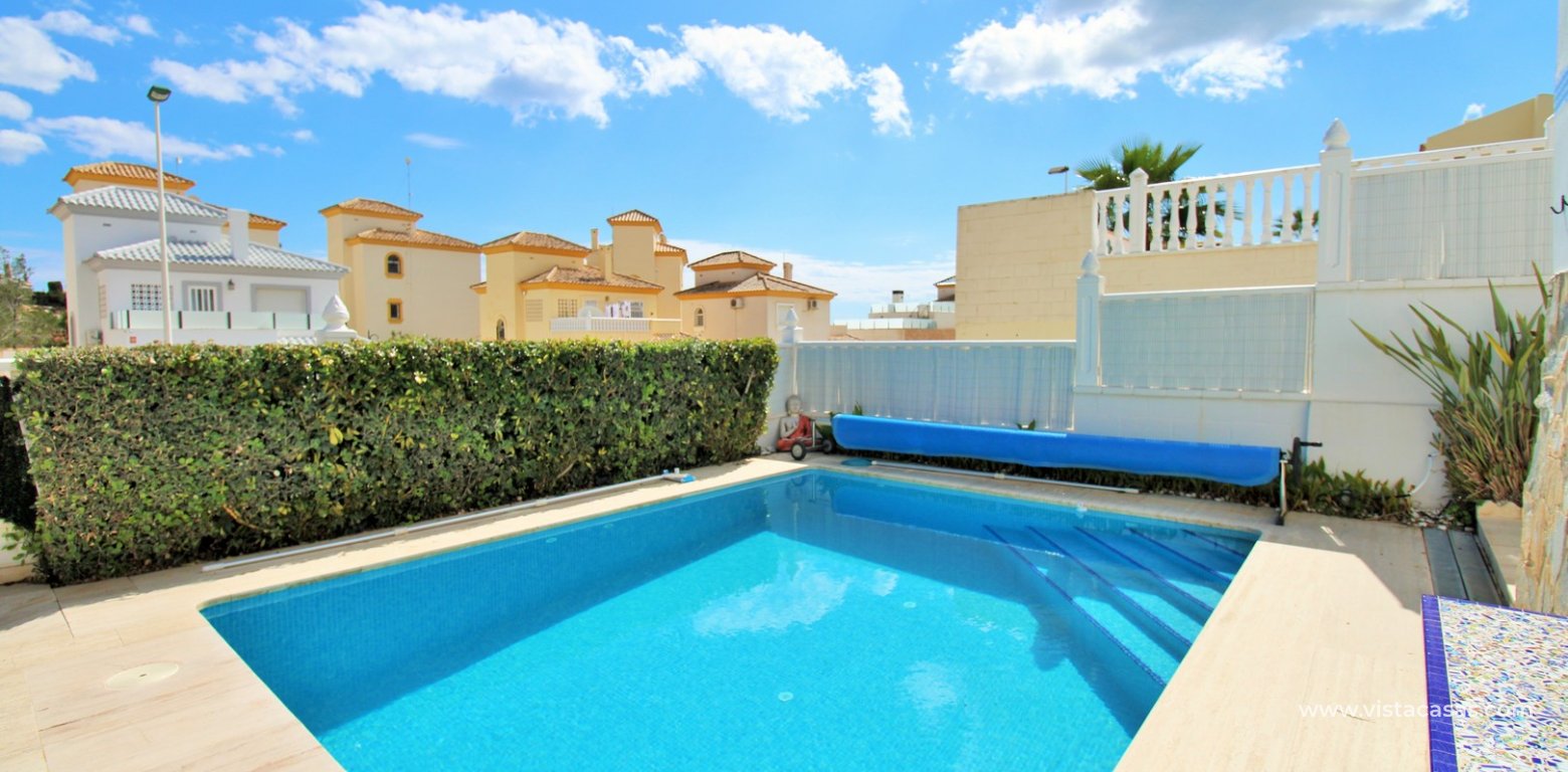 Ibiza style villa for sale R15 Los Dolses Villamartin pool