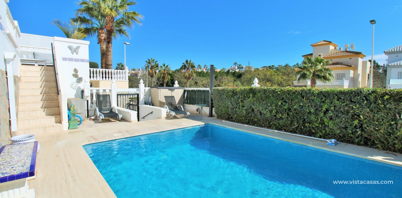 Ibiza style villa for sale R15 Los Dolses Villamartin private pool heated