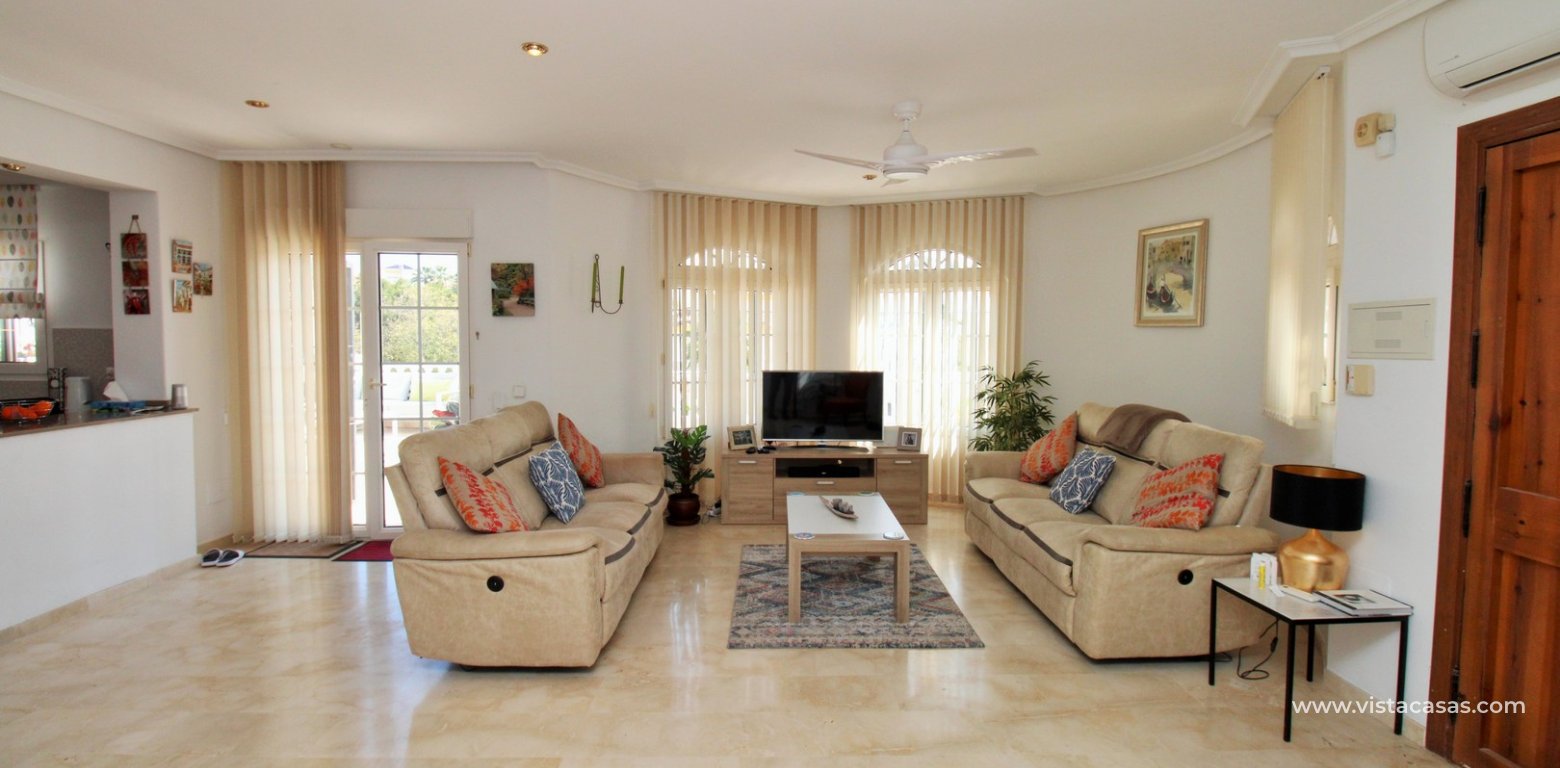 Ibiza style villa for sale R15 Los Dolses Villamartin lounge 2